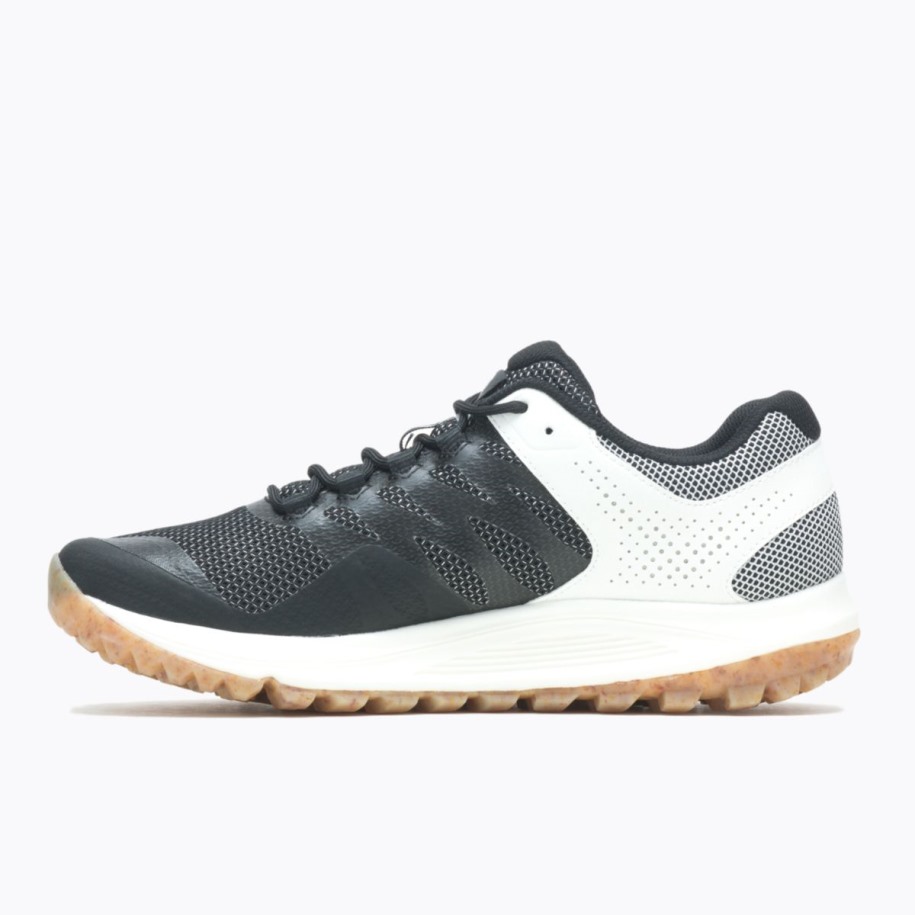 Merrell Svart Hvit Herre Nova 2 Eco Dye Bred Bredde