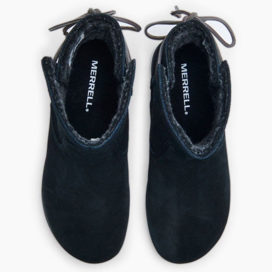 Merrell Svart Dame Juno Bløff Polar Vanntett