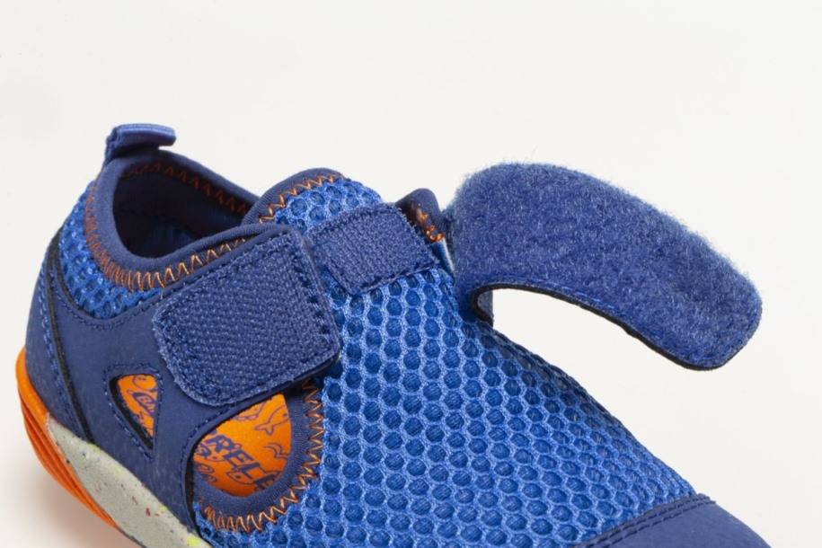 Merrell Blå Oransje Småbarns Bare Steps® H2o Sneaker