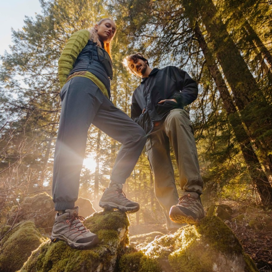 Merrell Strikksnor Dame Moab 3 Mid Vanntett Bred Bredde