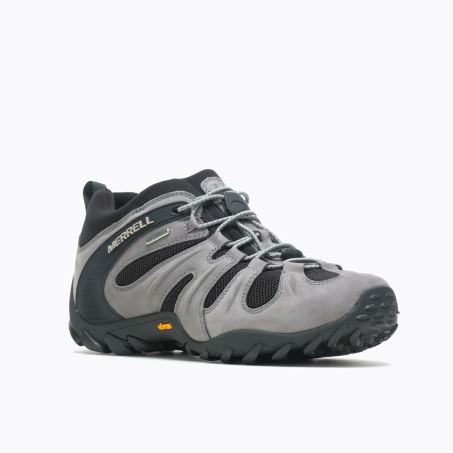 Merrell Charcoal Menns Kameleon 8 Stretch Vanntett