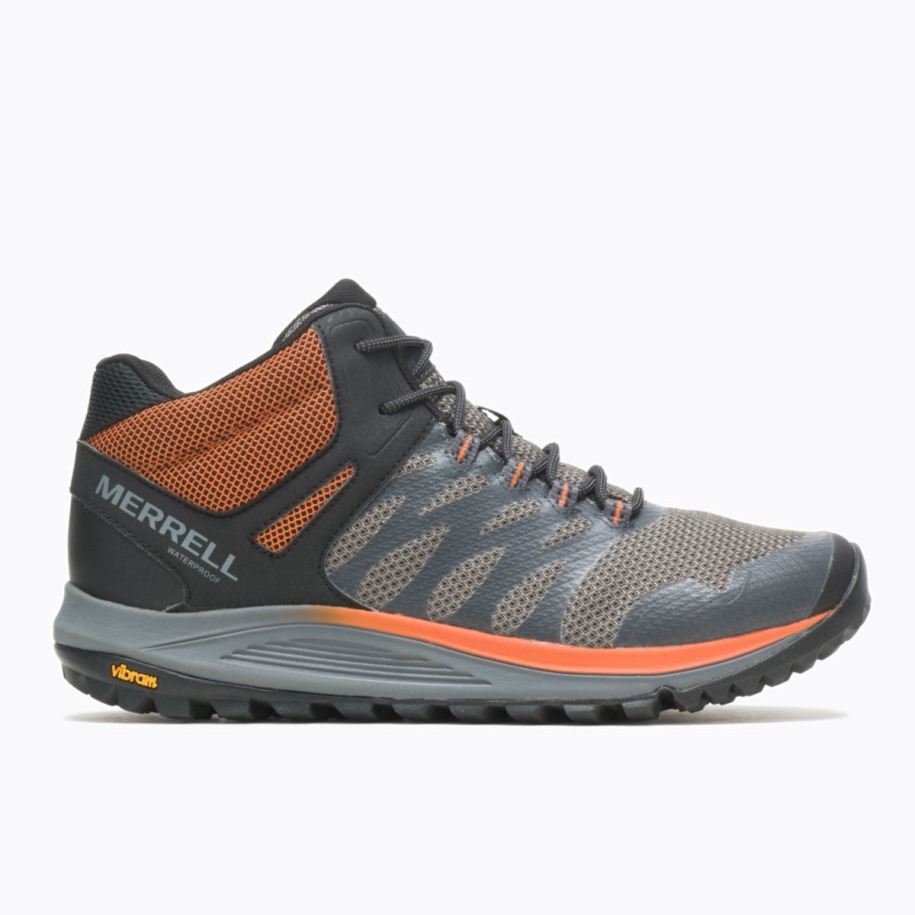 Merrell Charcoal Herre Nova 2 Mid Vanntett