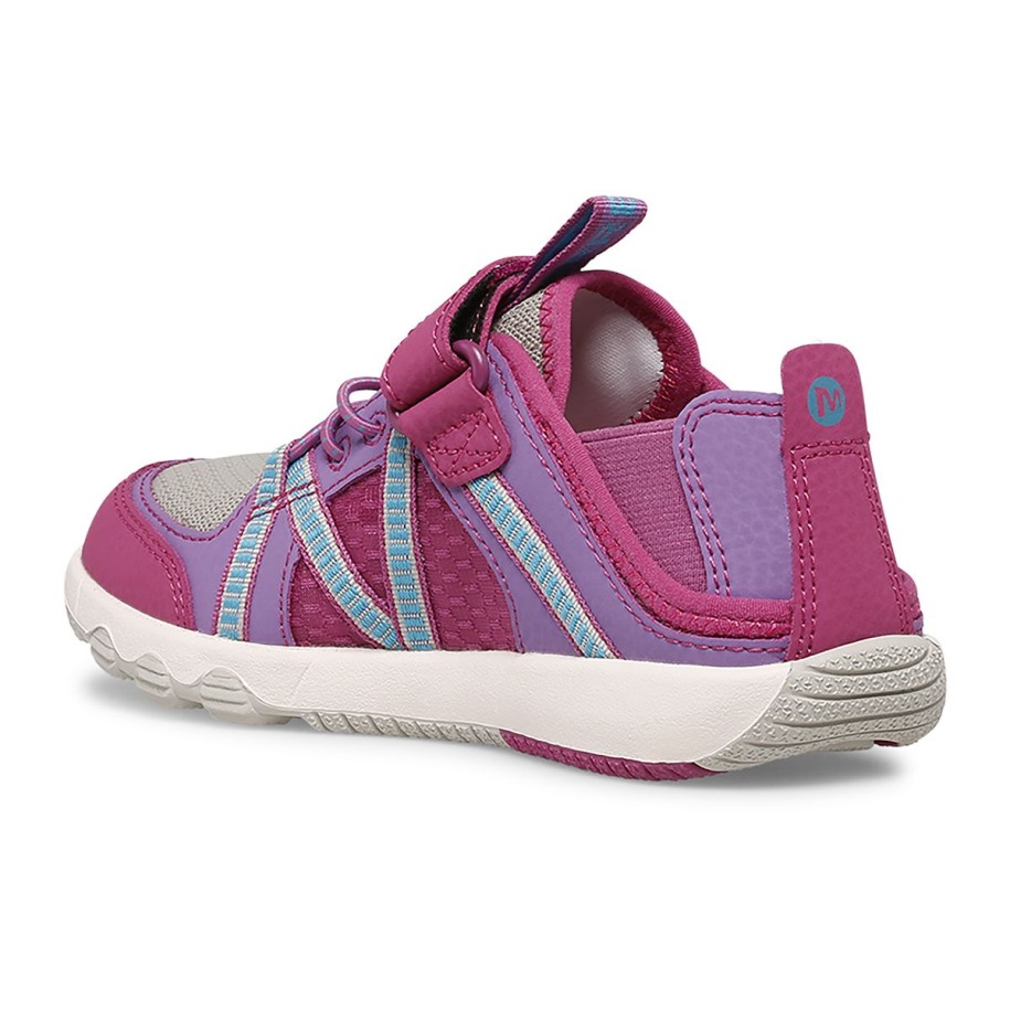 Merrell Fuchsia Turq Hydrofree Roam Sandal For Små Barn