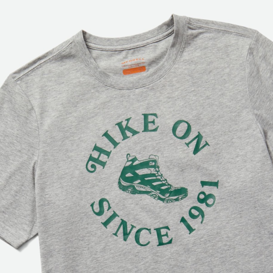 Merrell Grå Lyng Herre Fottur På Tee