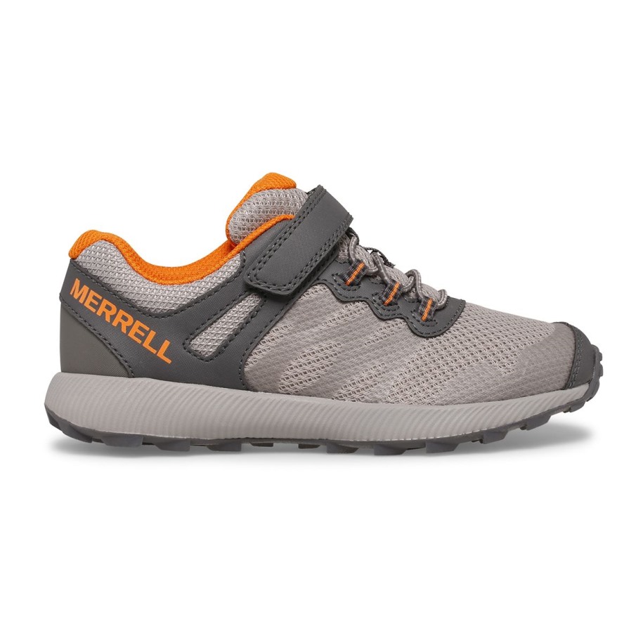 Merrell Grå Oransje Nova 2 Sneaker For Store Barn