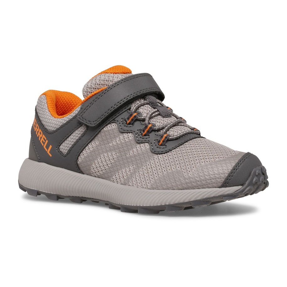 Merrell Grå Oransje Nova 2 Sneaker For Store Barn
