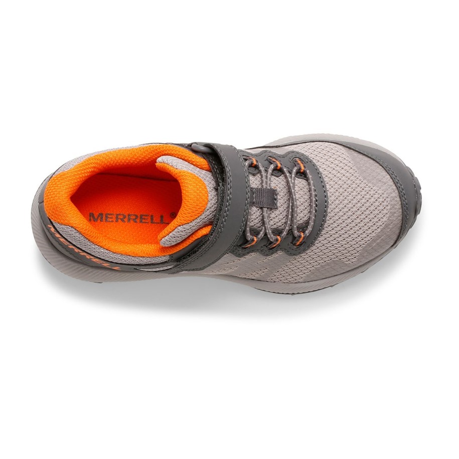 Merrell Grå Oransje Nova 2 Sneaker For Store Barn