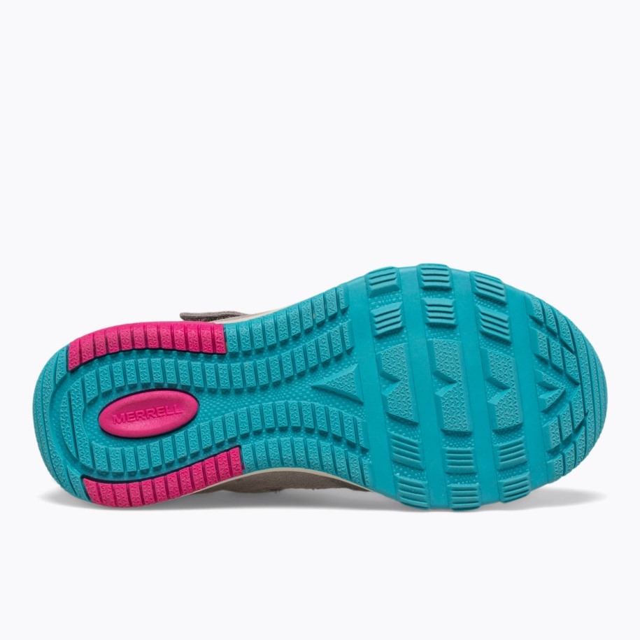 Merrell Grå Turq Berry Store Barn Gratis Roam Jungel Moc