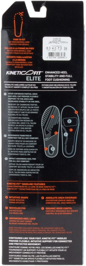 Merrell Kinetic Fit&trade Elite Fotseng Bred Bredde Mesh