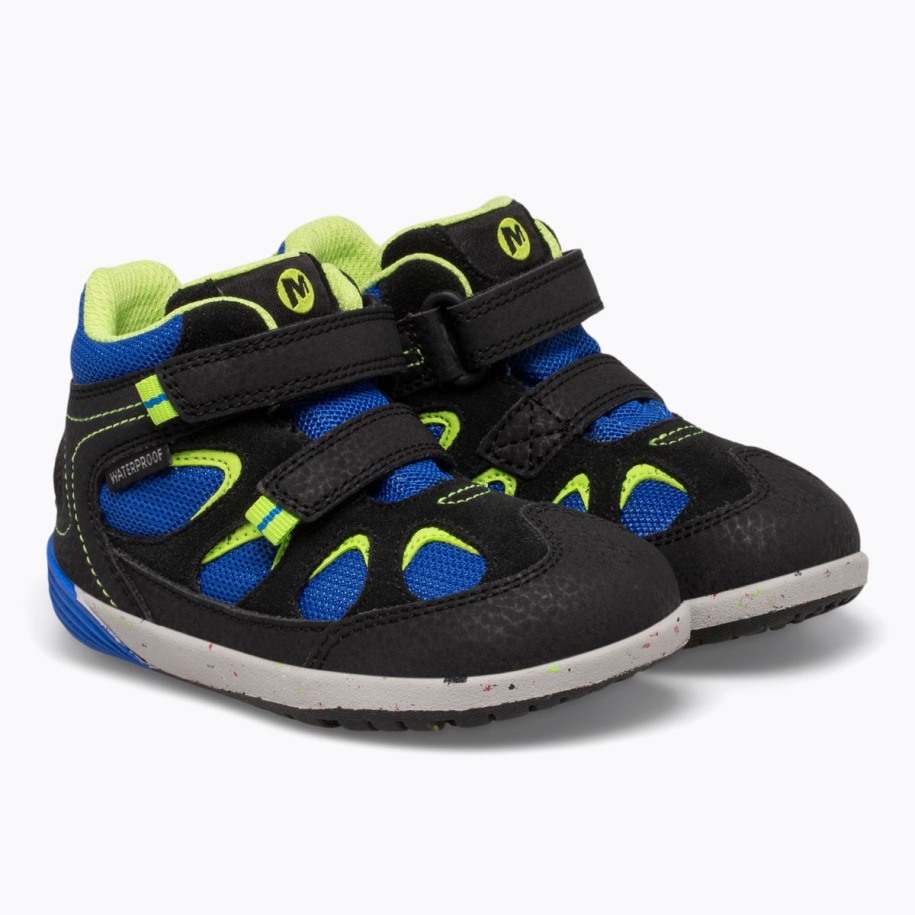 Merrell Lite Barns Bare Trinn® Altitude Vanntett Jr. Støvel Svart Royal