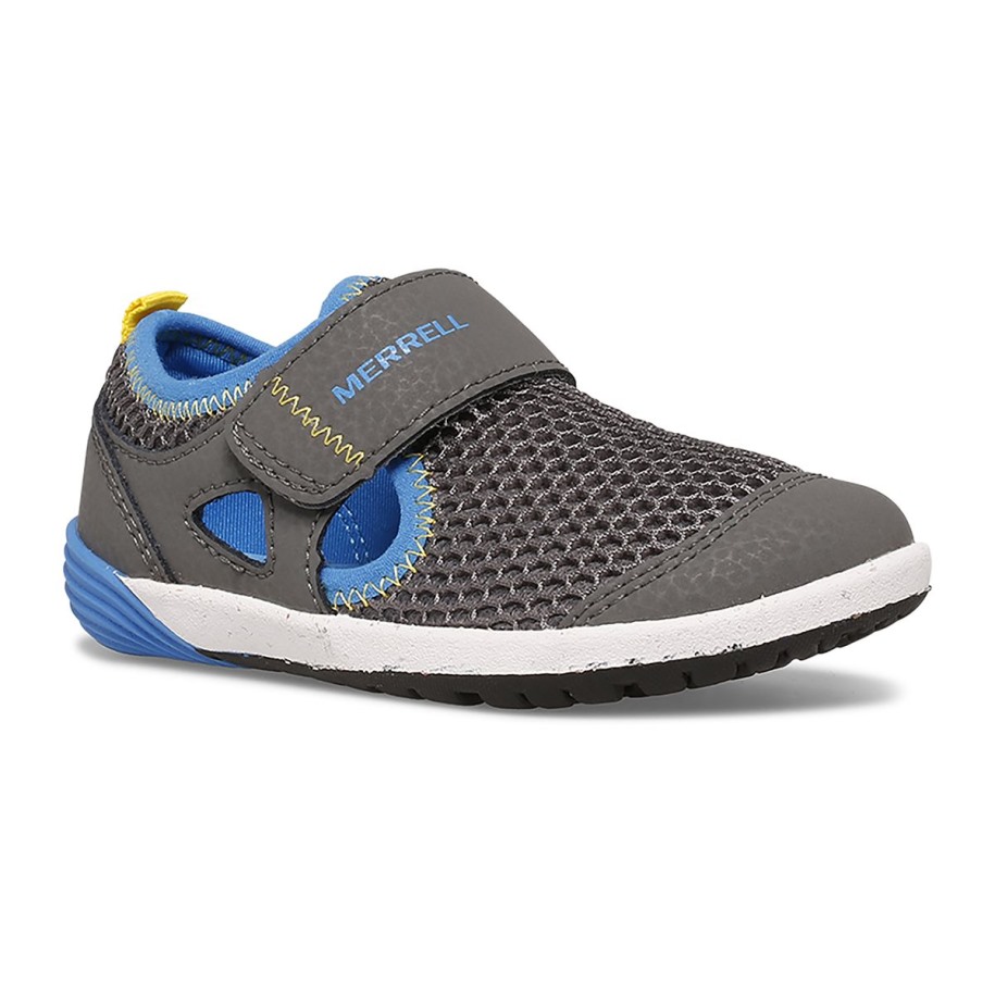 Merrell Little Kid's Bare Steps® H2o Sneaker Grå Svart Royal