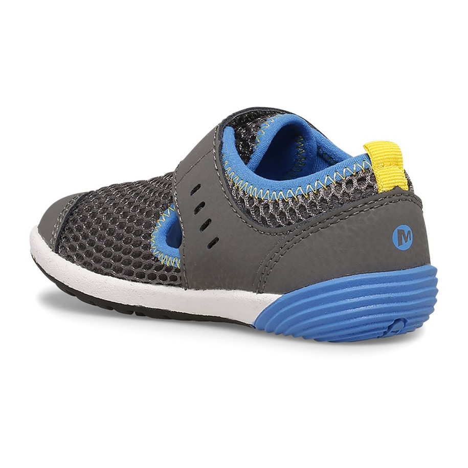 Merrell Little Kid's Bare Steps® H2o Sneaker Grå Svart Royal
