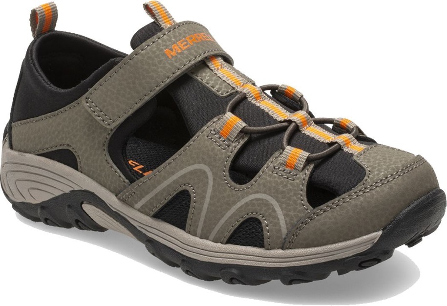 Merrell Little Kid's Hydro Teton Sandal Gunsmoke