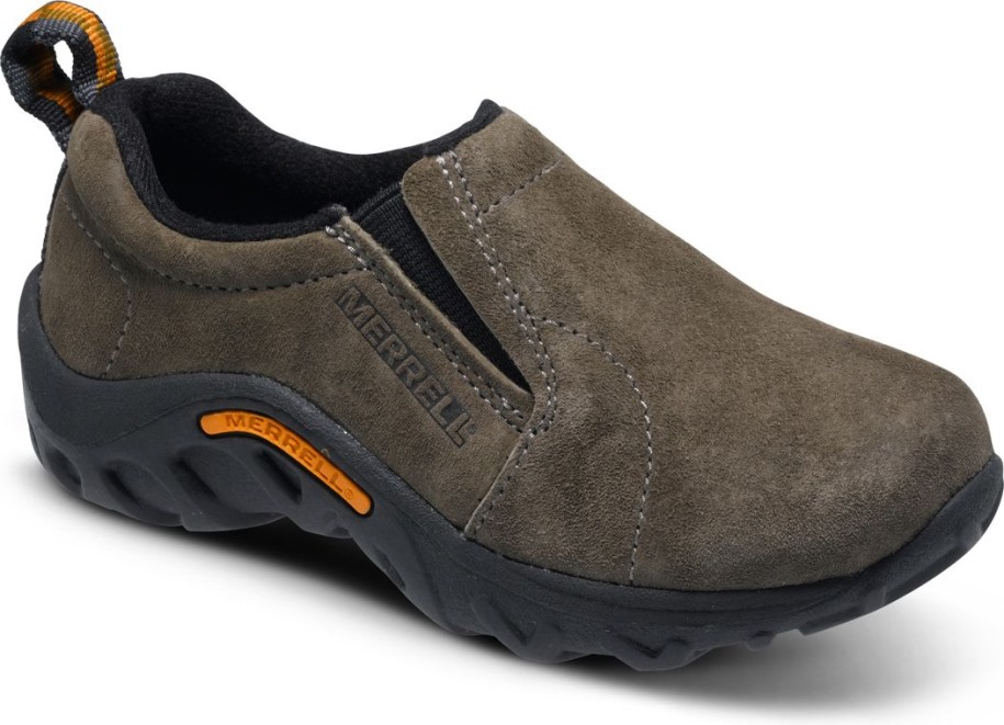 Merrell Little Kid's Jungle Moc Gunsmoke Semsket Skinn