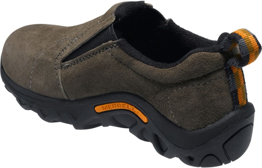 Merrell Little Kid's Jungle Moc Gunsmoke Semsket Skinn