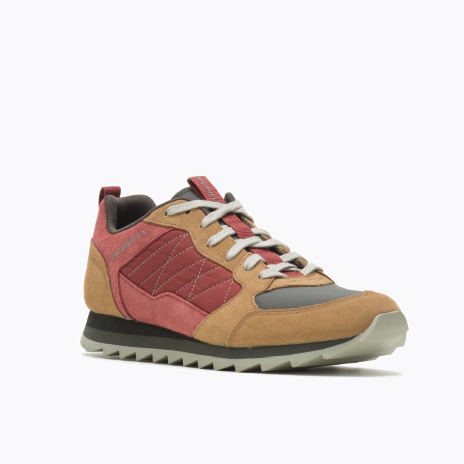 Merrell Alpin Sneaker Kamel For Menn