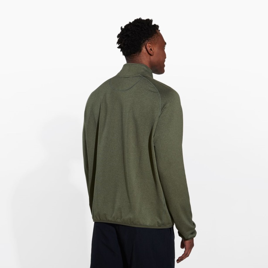 Merrell Herre Geotex 1/4 Glidelås Støvete Olivenlyng