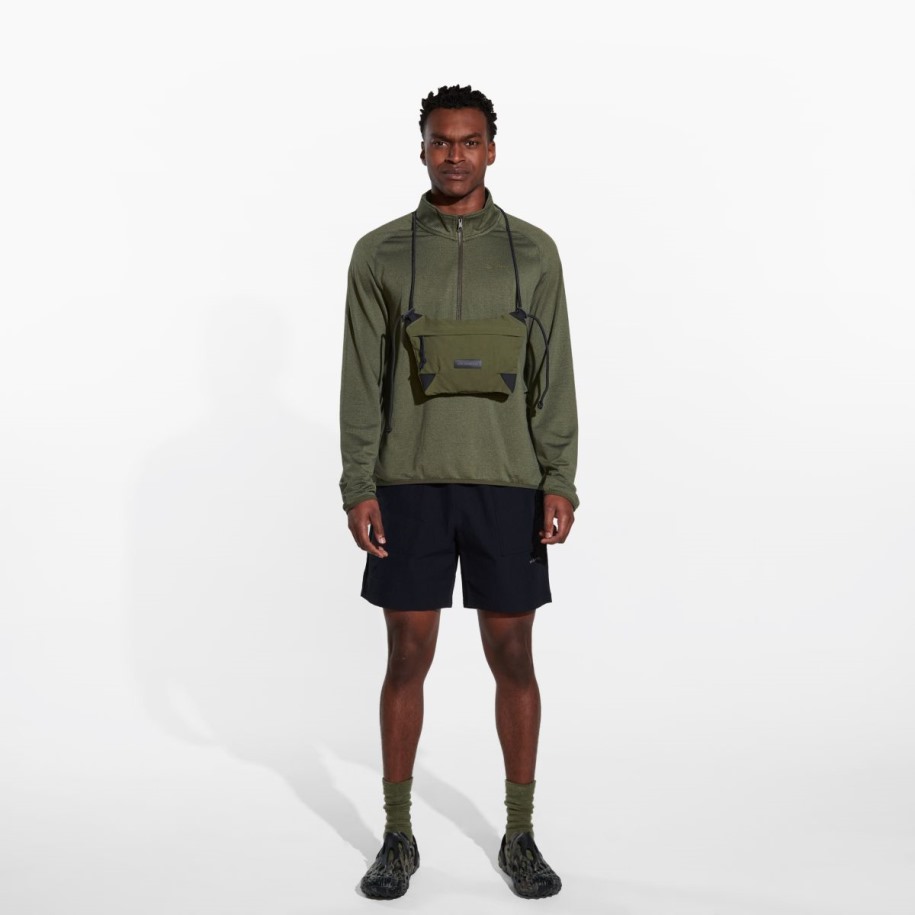 Merrell Herre Geotex 1/4 Glidelås Støvete Olivenlyng