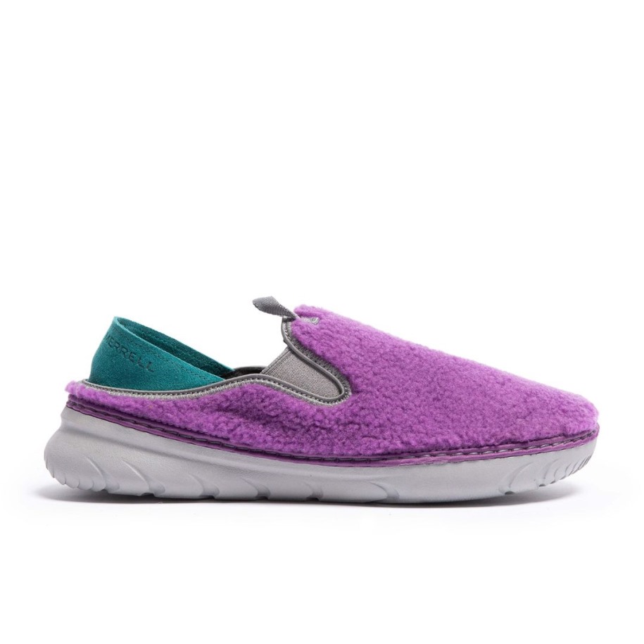 Merrell Menns Hytte Moc Fleece Plomme