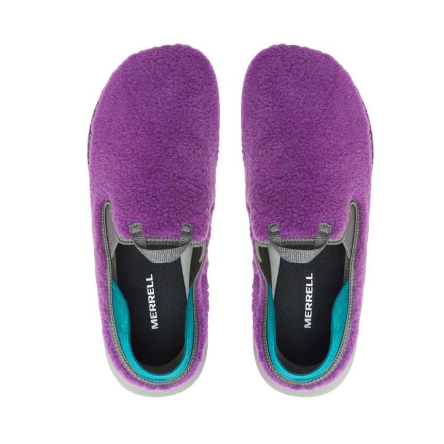 Merrell Menns Hytte Moc Fleece Plomme
