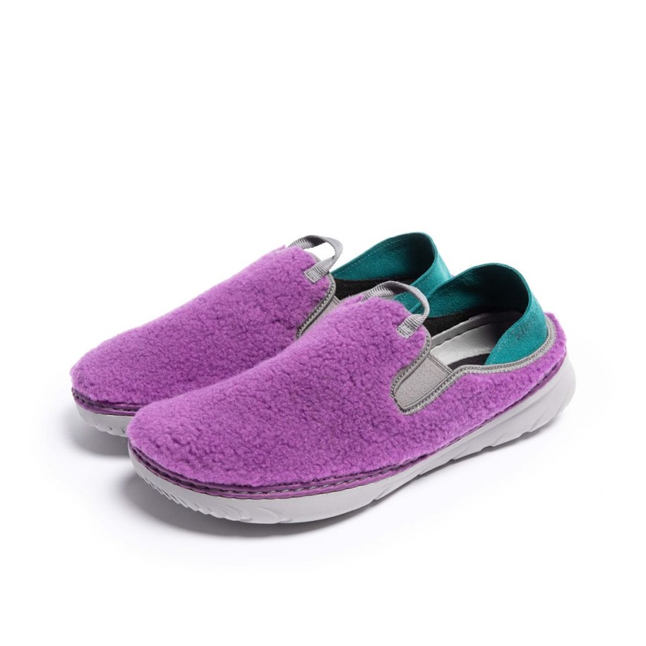Merrell Menns Hytte Moc Fleece Plomme
