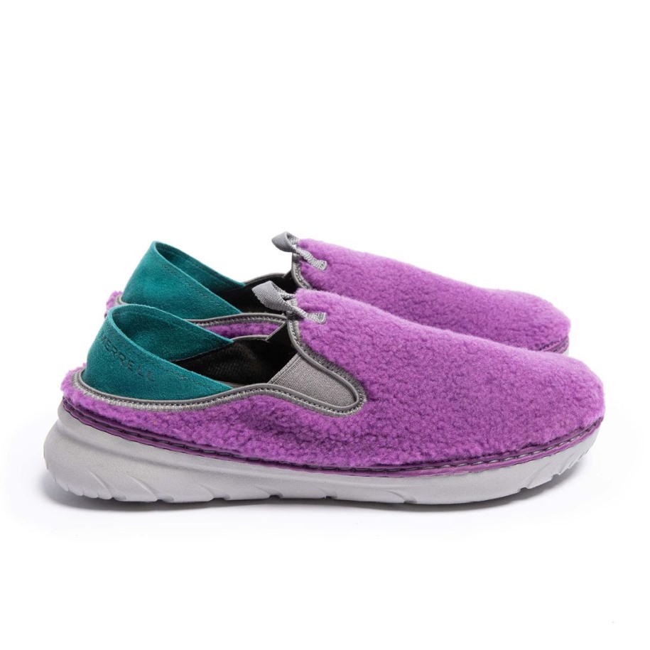 Merrell Menns Hytte Moc Fleece Plomme