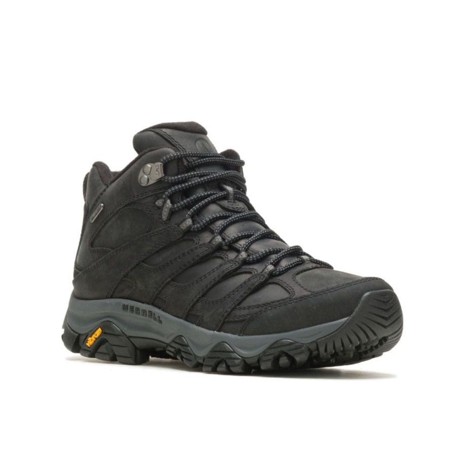 Merrell Herre Moab 3 Prime Mid Vanntett Svart