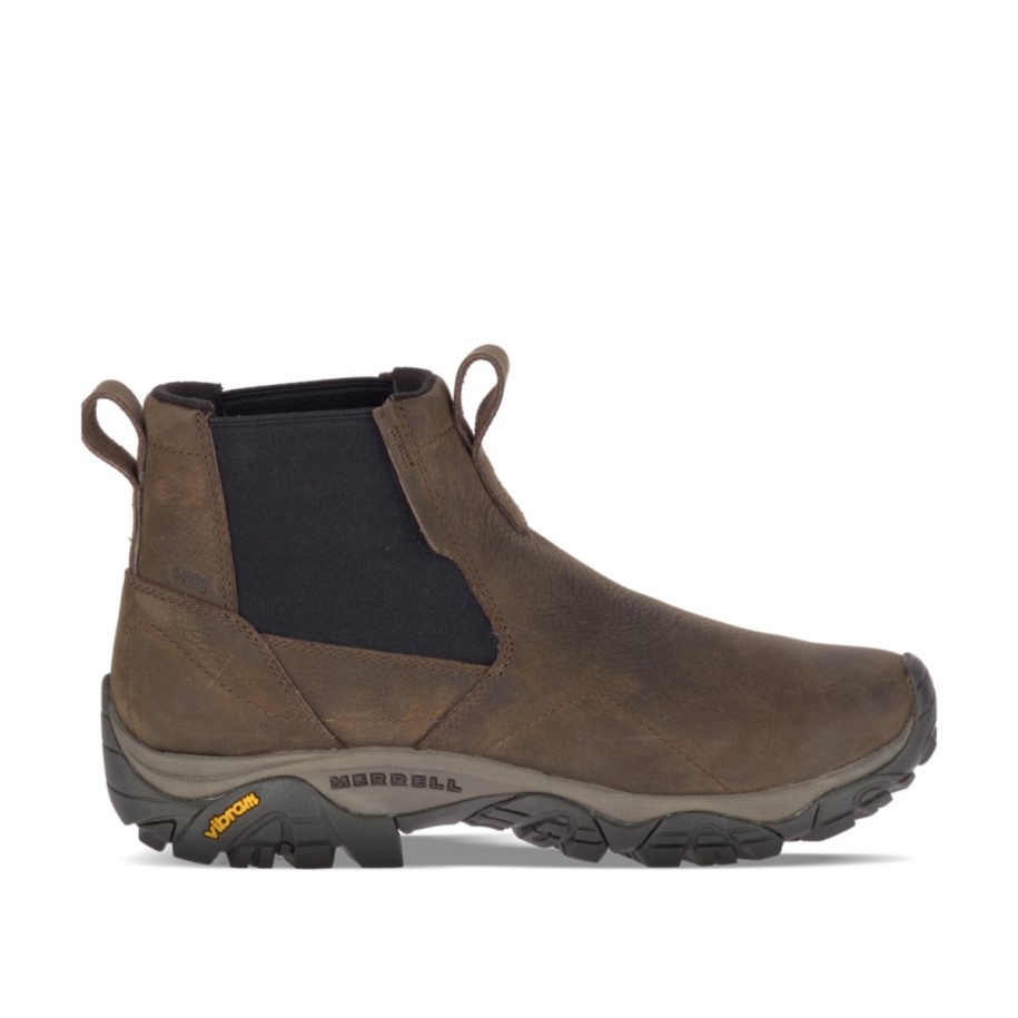 Merrell Herre Moab Adventure Chelsea Polar Vanntett Bred Bredde Brun