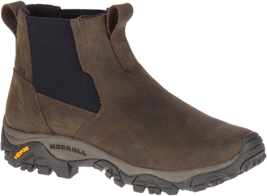 Merrell Herre Moab Adventure Chelsea Polar Vanntett Bred Bredde Brun