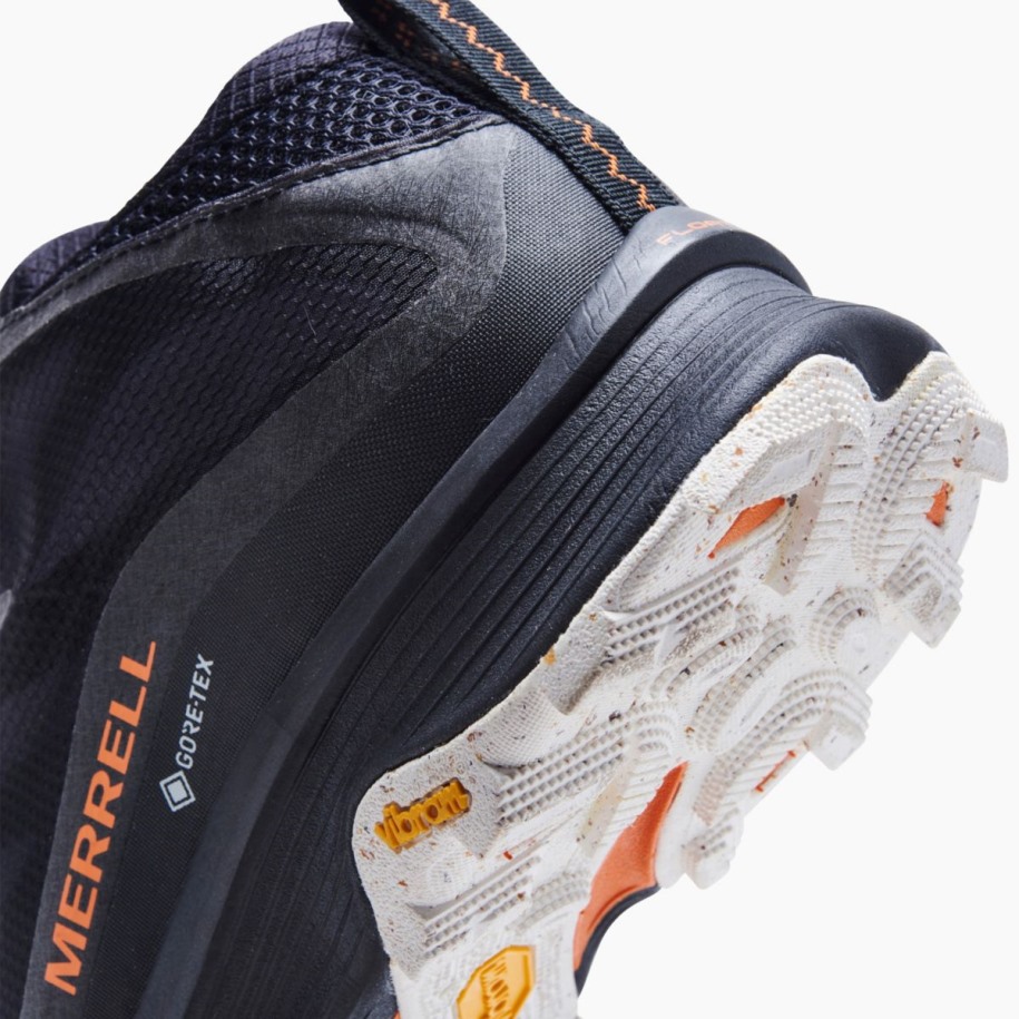 Merrell Herre Moab Speed Mid Gore-tex Svart