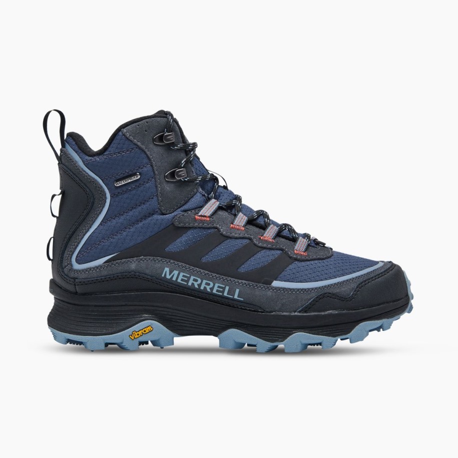 Merrell Menns Moab Speed Thermo Mid Vanntett Stein