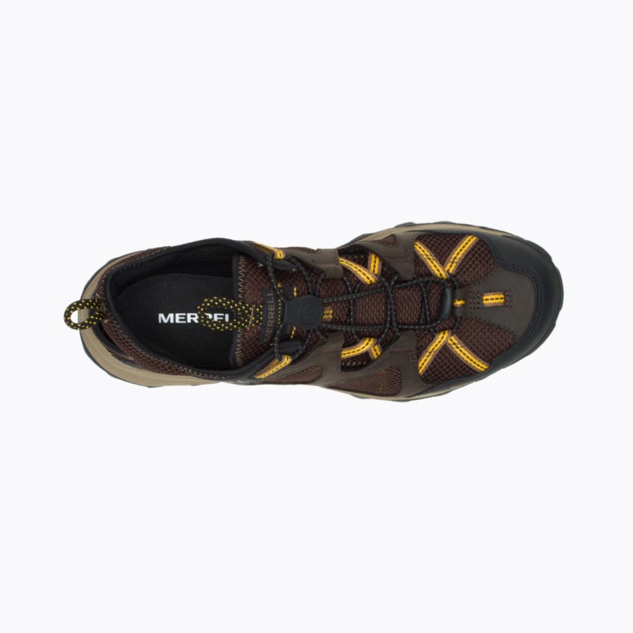 Merrell Menns Speed Strike Skinnsikt Espresso