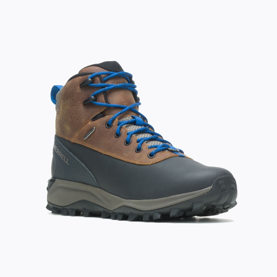 Merrell Herre Thermo Kiruna Mid Shell Vanntett Merrell Tan