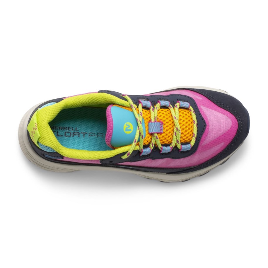 Merrell Navy Multi Stor Barnemoab Hastighet Lav Vanntett