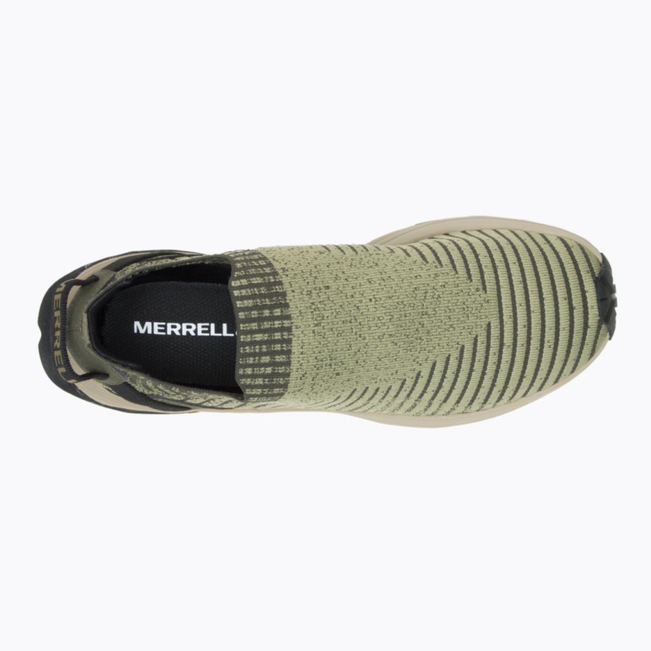 Merrell Oliven Herre Embark Sneaker Moc Bred Bredde
