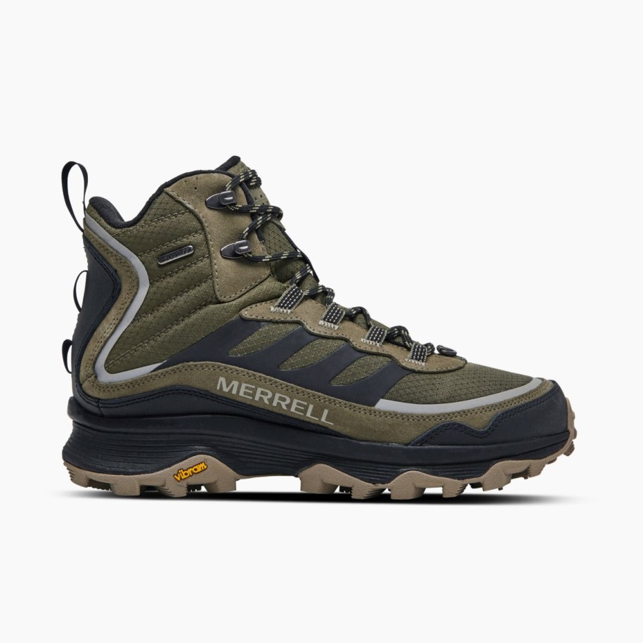 Merrell Olive Herre Moab Speed Thermo Mid Vanntett