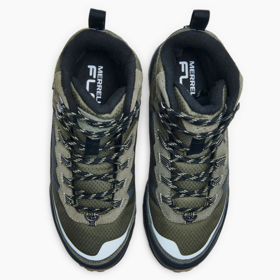 Merrell Olive Herre Moab Speed Thermo Mid Vanntett