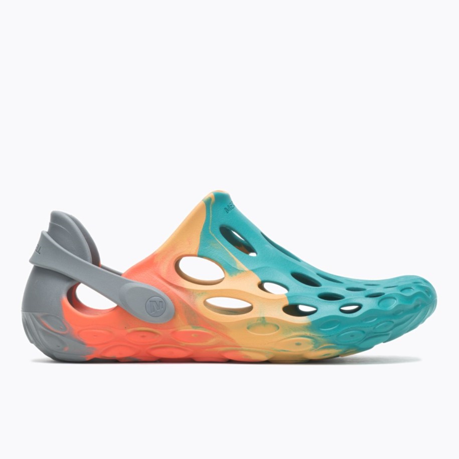 Merrell Oransje Gull Blågrønn Hydromoc For Menn Med Bloom®