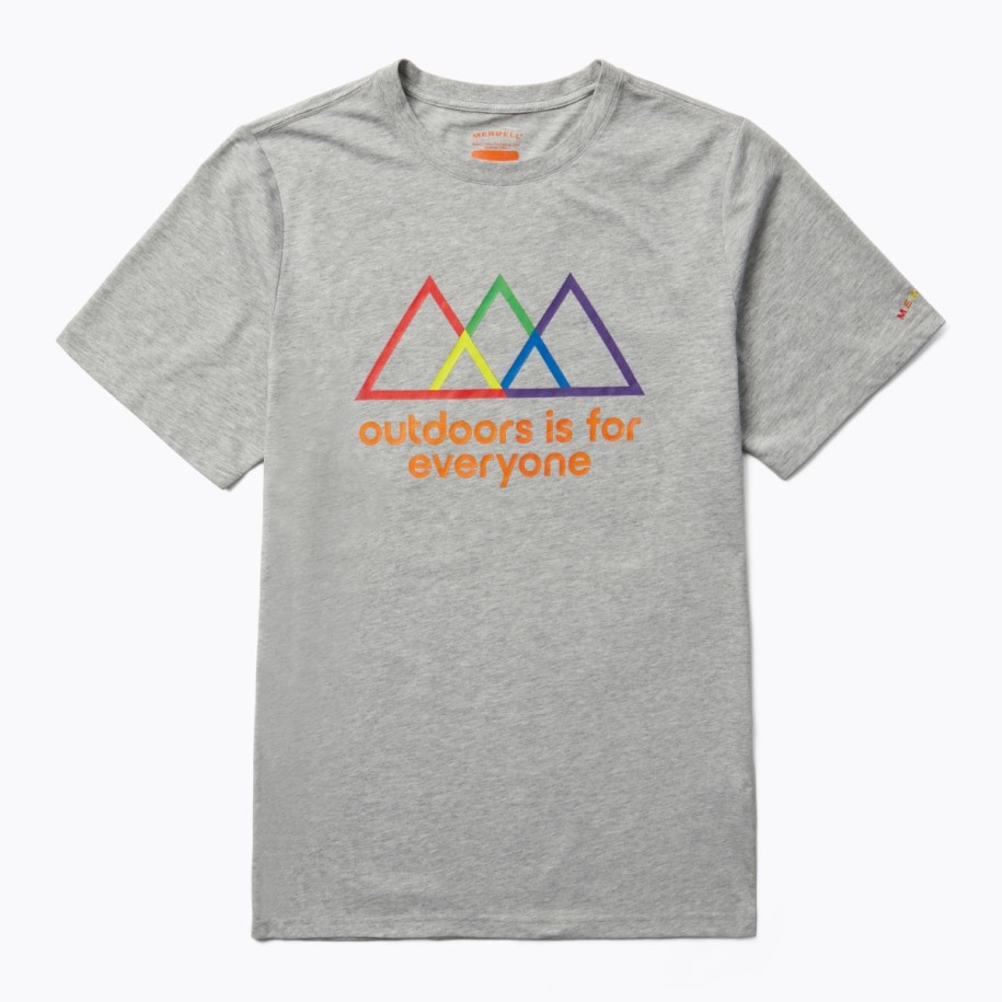 Merrell Utendørs Er For Alle Tee Gråmelert