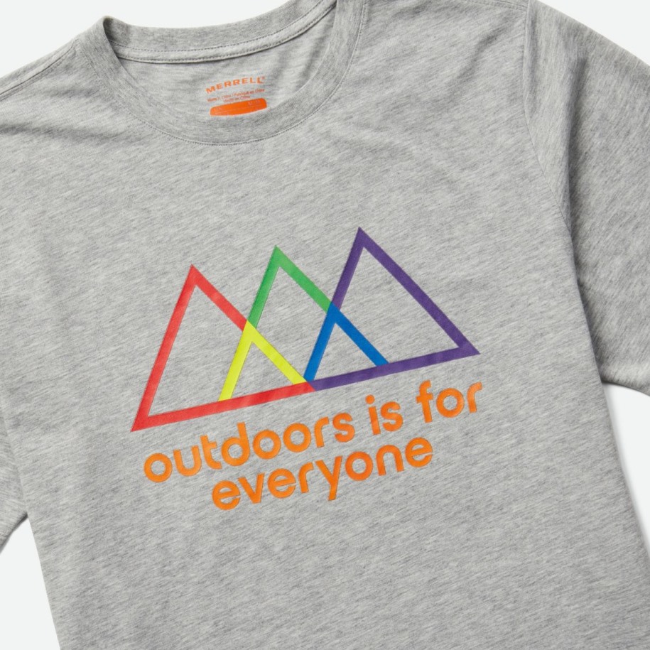 Merrell Utendørs Er For Alle Tee Gråmelert