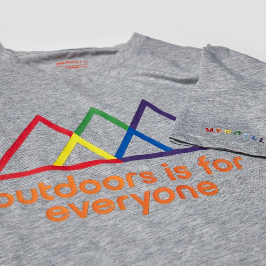 Merrell Utendørs Er For Alle Tee Gråmelert