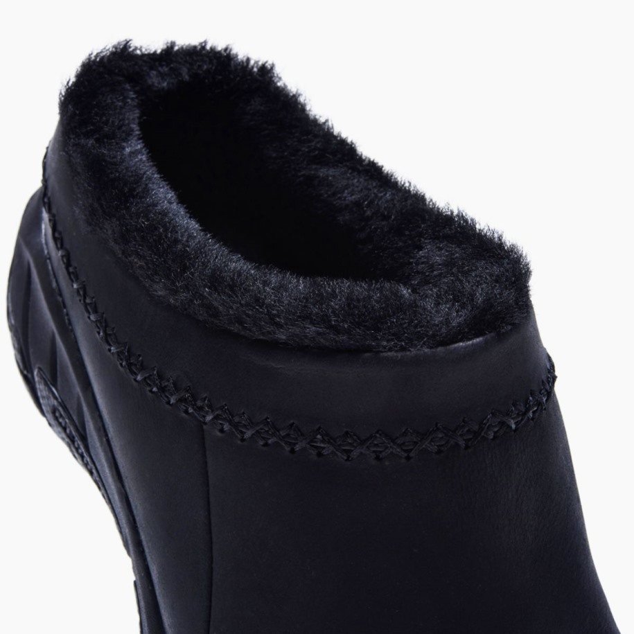 Merrell Glatt Svart Kvinners Ekstranummer Ice 4 Skinn