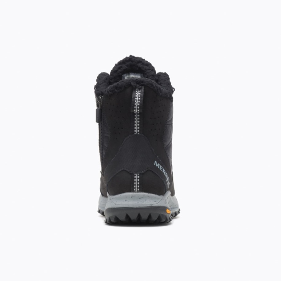 Merrell Dame Antora Sneaker Boot Vanntett Svart