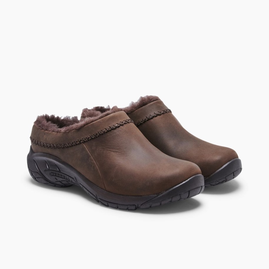 Merrell Kvinners Encore Ice 4 Skinn Glatt Espresso