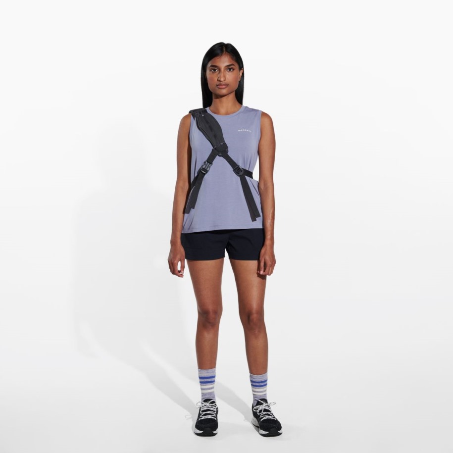 Merrell Kvinners Hayes Kort Svart