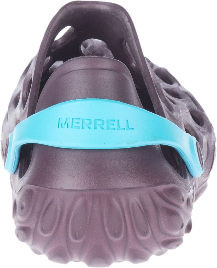 Merrell Dame Hydro Moc Burgunder Blå