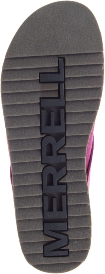 Merrell Kvinners Juno Tresko Ull Tranebær