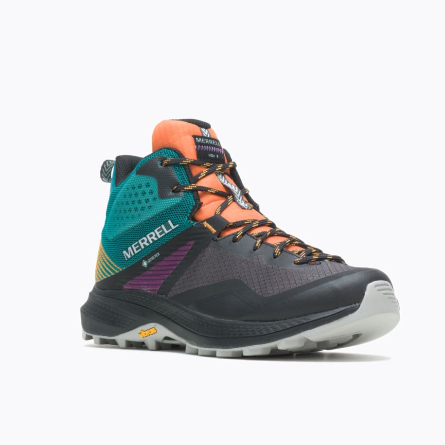 Merrell Kvinners Mqm 3 Mid Gore-tex Tangerina Blågrønn