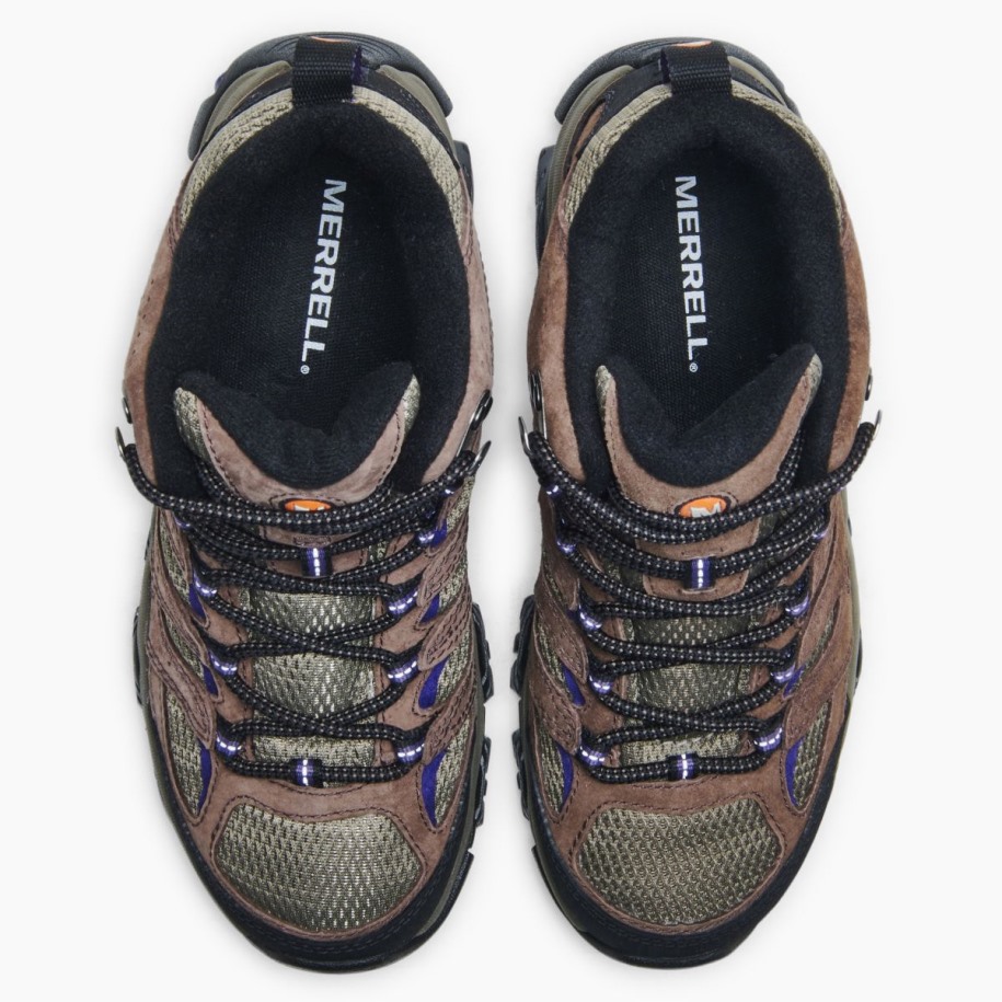 Merrell Dame Moab 3 Mid Wide Width Bracken Lilla