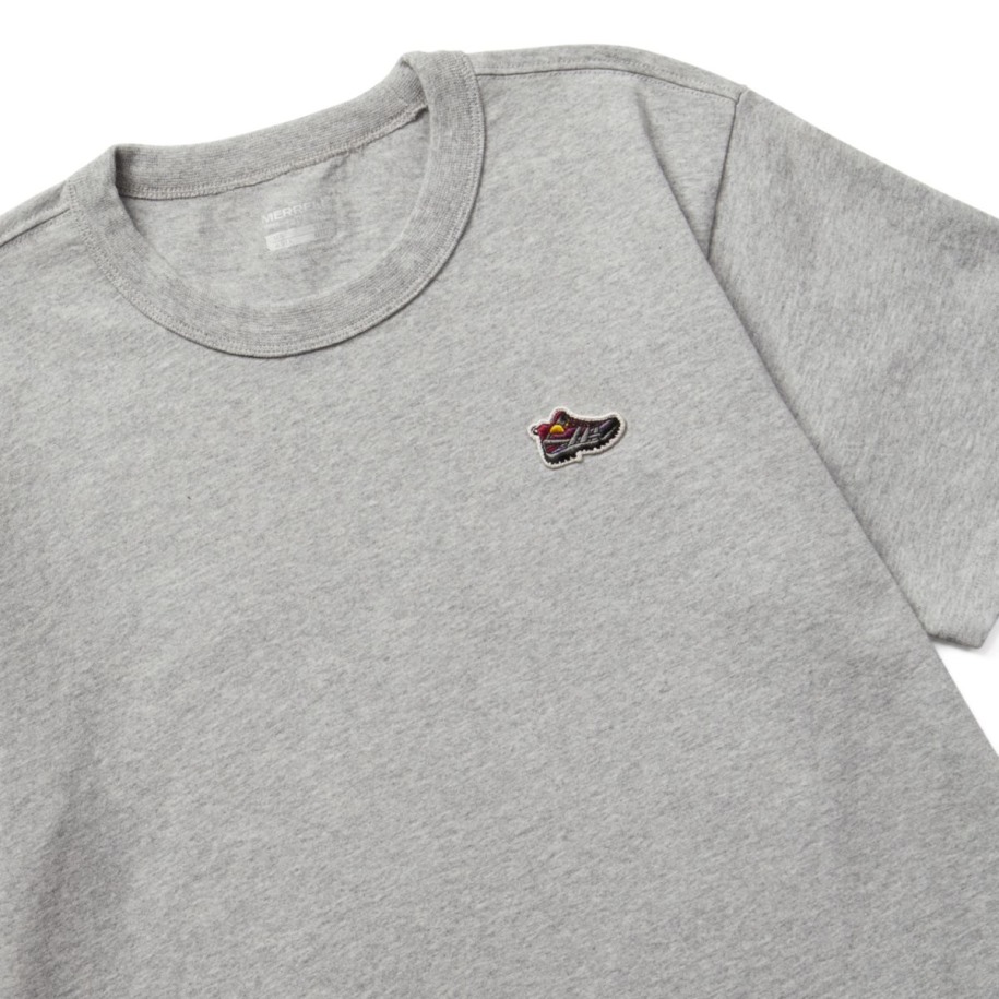 Merrell Kvinners Moab Icon T-skjorte Grå Lyng